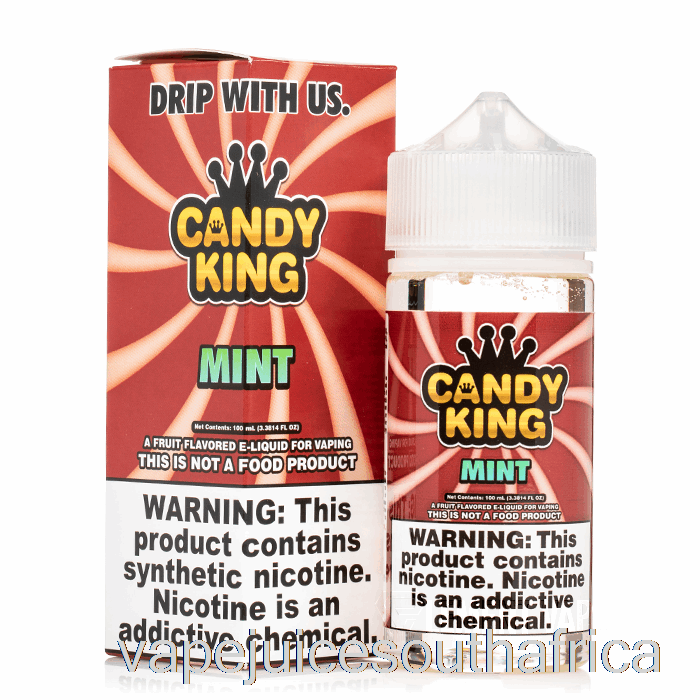 Vape Pods Mint - Candy King - 100Ml 3Mg